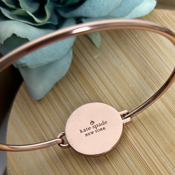 Kate Spade Rose Gold Bracelet with White Disc - Picture 3 of 6